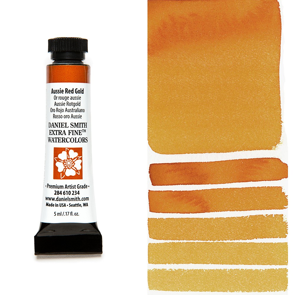 Daniel Smith extra fine watercolors - s2 234 aussie red gold