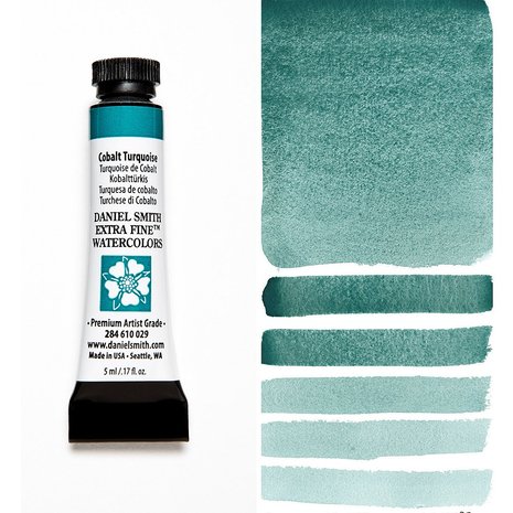 Daniel Smith extra fine watercolors - s3 029 Cobalt turquoise