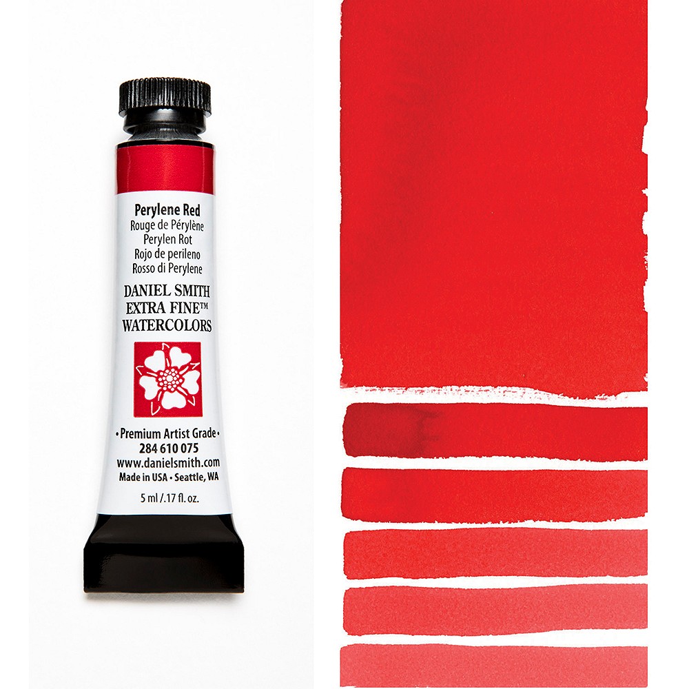 Daniel Smith extra fine watercolors - s3 075 perylene red