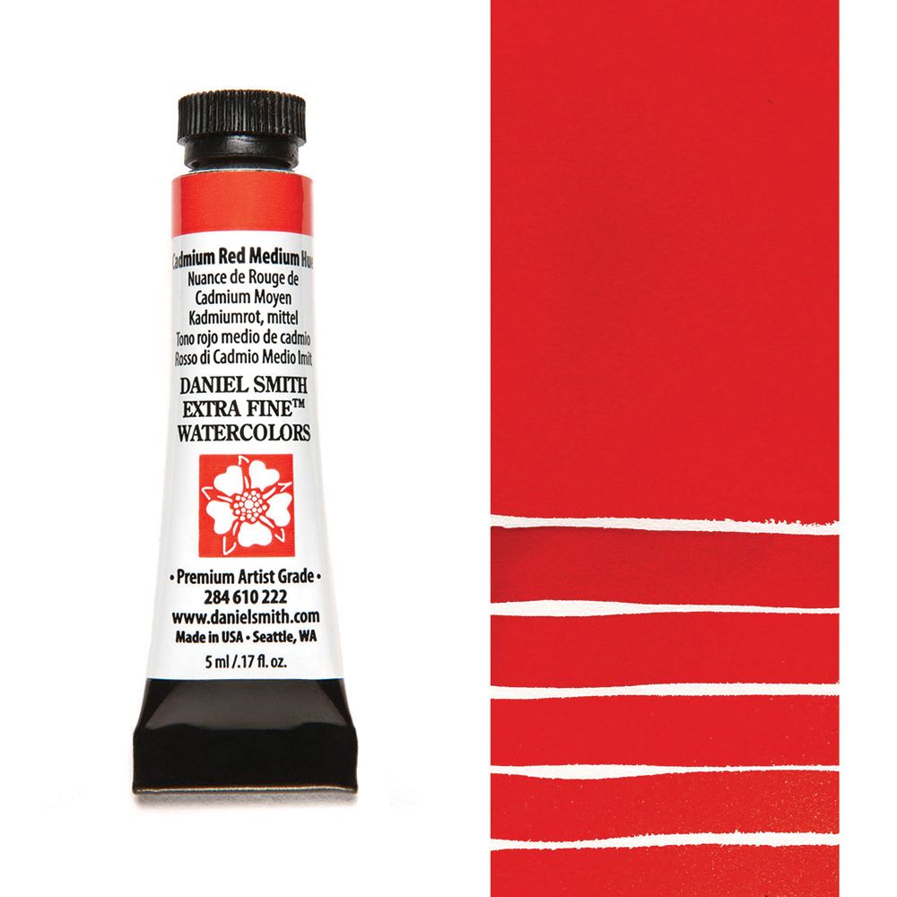 Daniel Smith extra fine watercolors - s3 222 Cadmium red medium hue