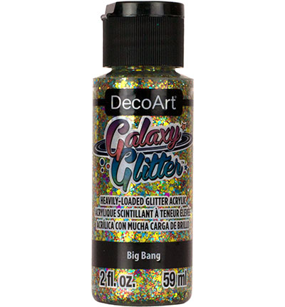DecoArt - Galaxy Glitter Acrylverf 59ml - Big Bang