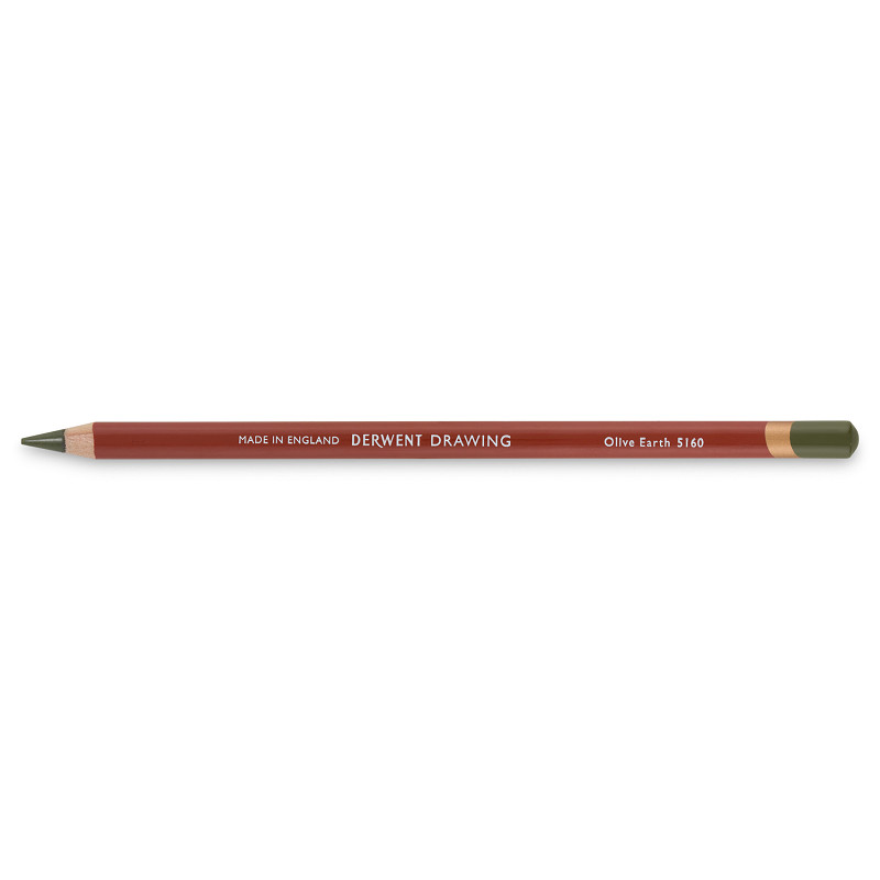 Derwent Drawing - 5160 olive earth