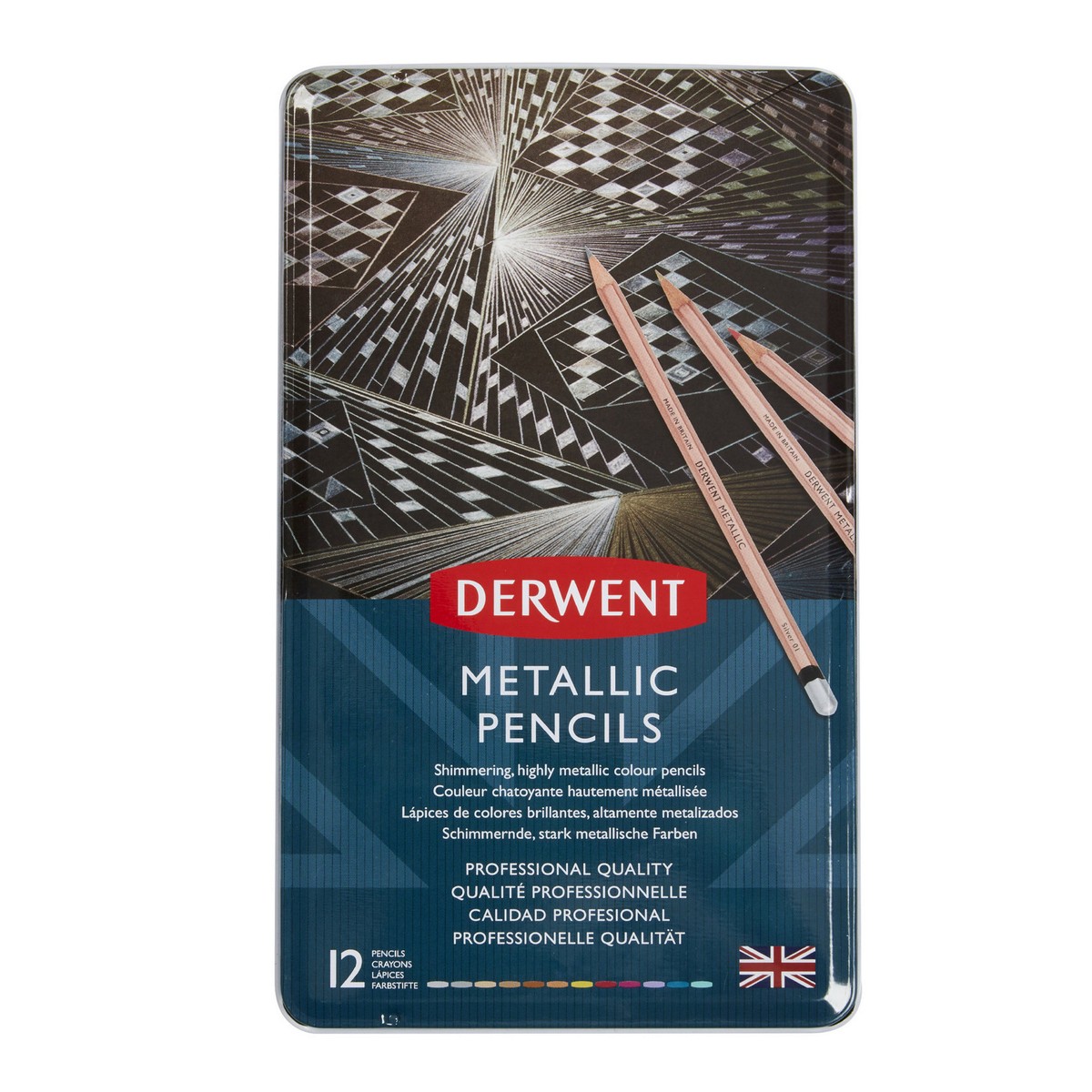 Derwent Metallic - set 12