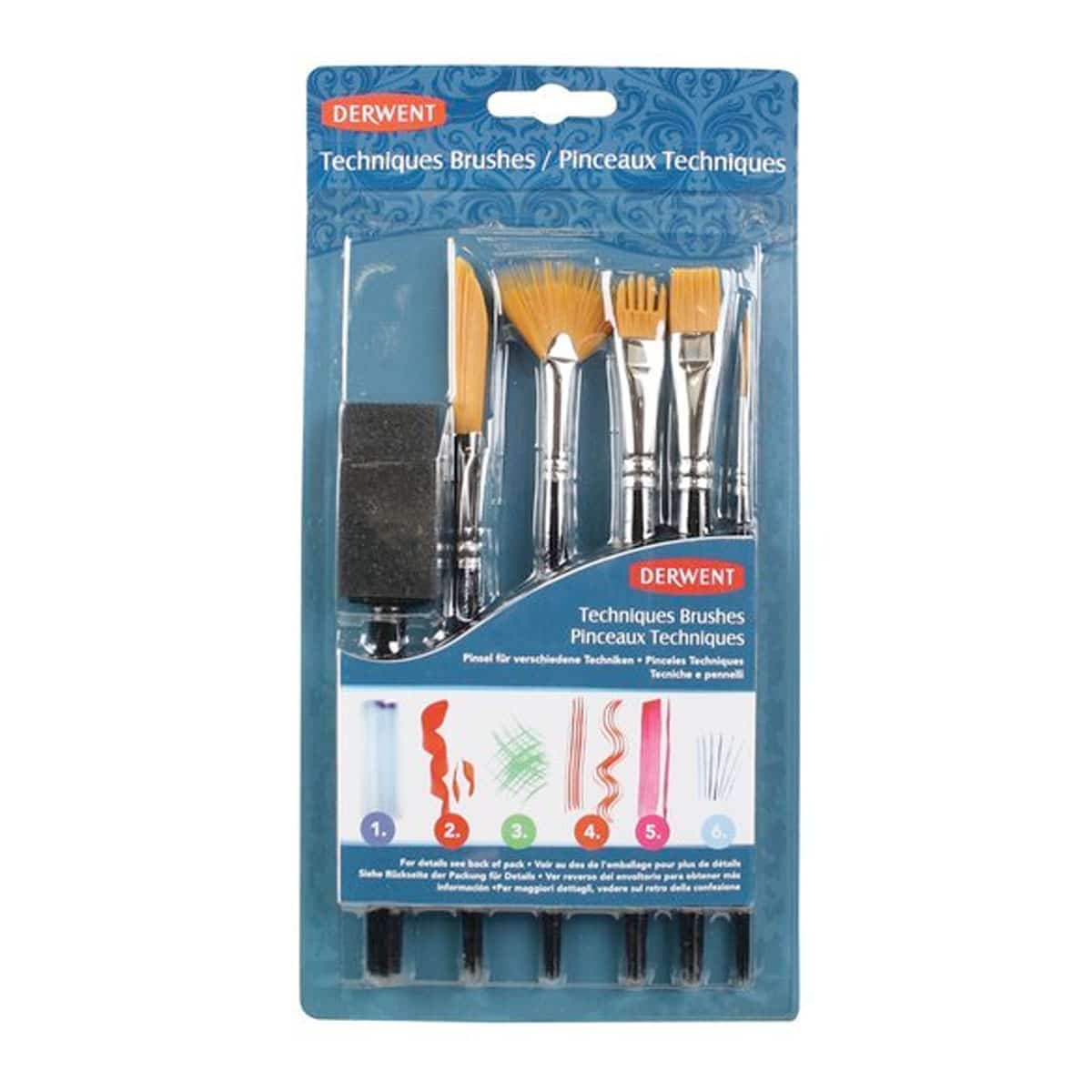 Derwent techniek penselenset