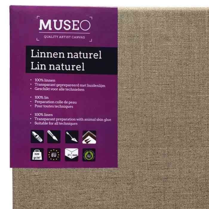 Doek linnen naturel 40 x 40