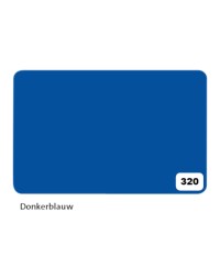 Etalage karton - blauw
