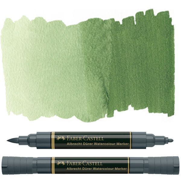 Faber-Castell Albrecht Durer brushpen - 157 permanent green olive