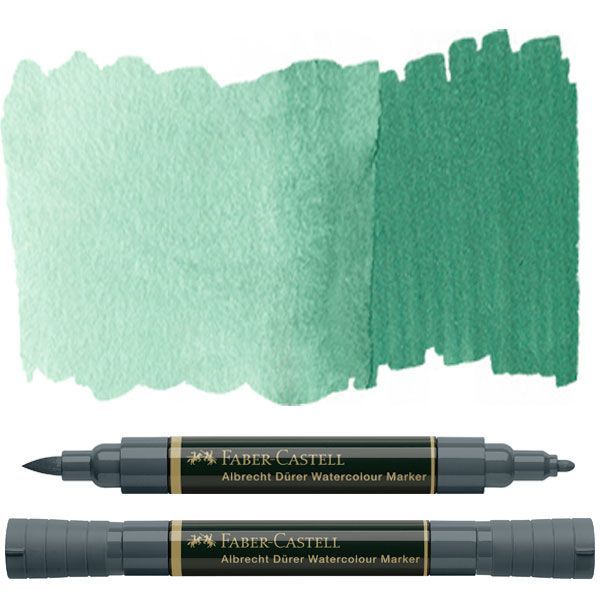 Faber-Castell Albrecht Durer brushpen - 264 dark phthalo green