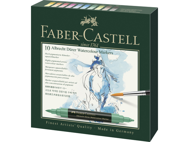 Faber-Castell Albrecht Dürer brushpen - set 10