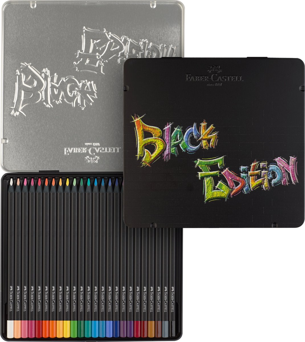 Faber-Castell black edition - set 24 blik