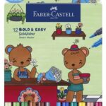 Faber-Castell goldfaber alcohol marker - set 12 bold en easy