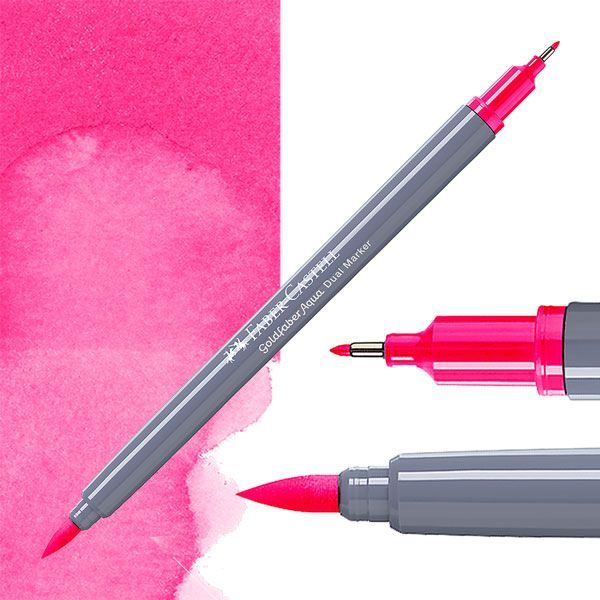 Faber-Castell Goldfaber aqua dual markers - 229 pink