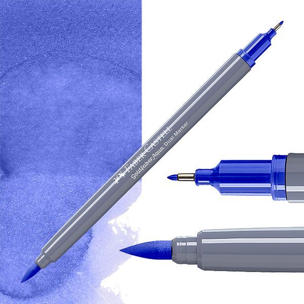 Faber-Castell Goldfaber aqua dual markers - 248 sea blue