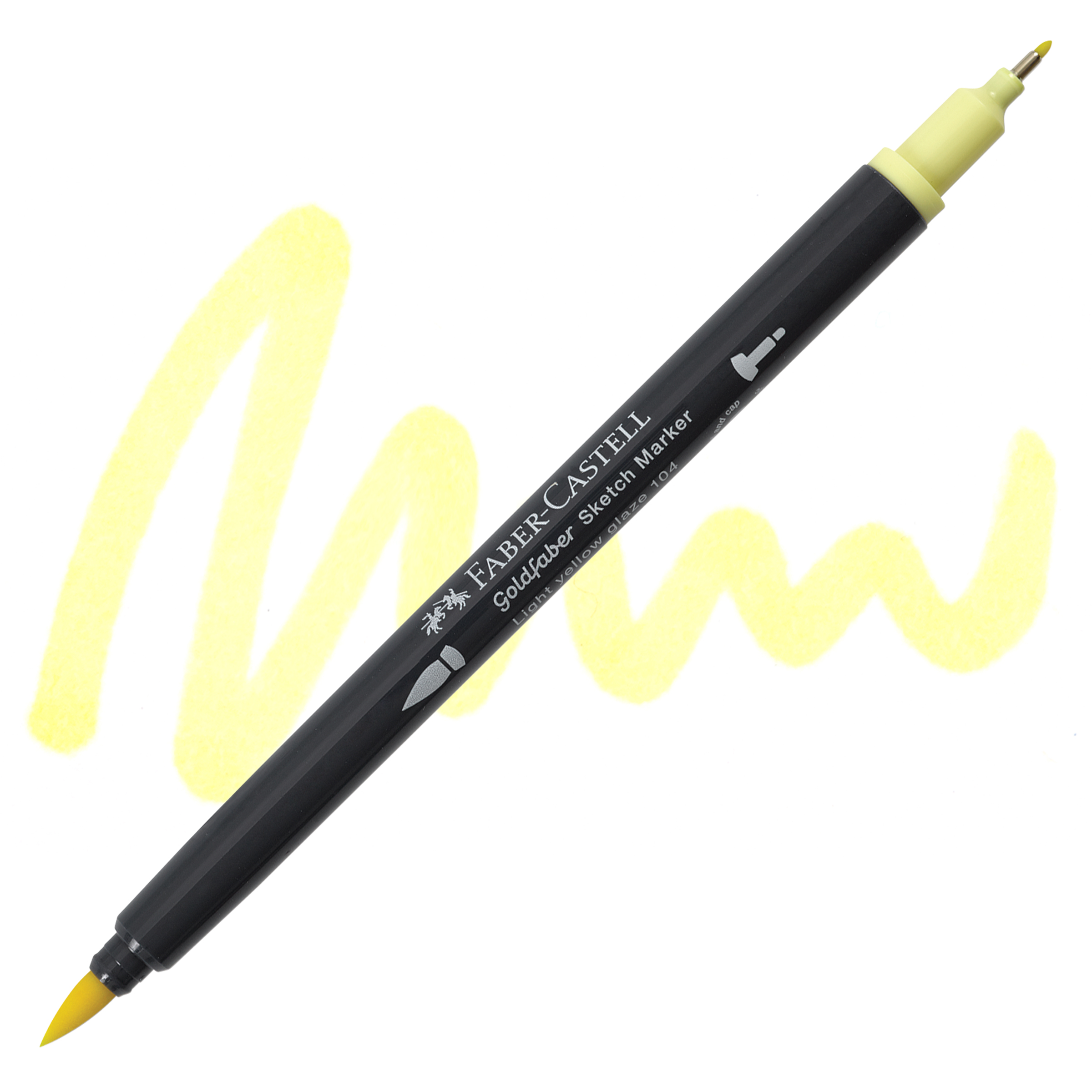Faber-Castell goldfaber sketch dualmarker - 104 light yellow glaze
