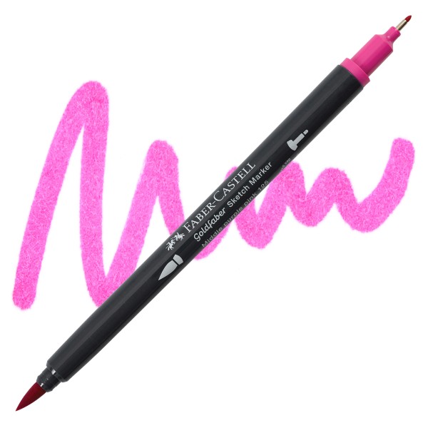 Faber-Castell goldfaber sketch dualmarker - 125 middle purple pink