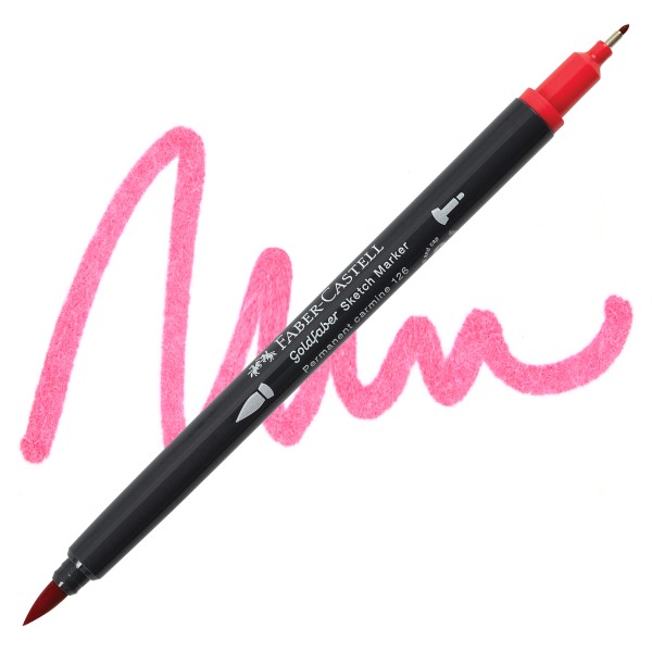 Faber-Castell goldfaber sketch dualmarker - 126 permanent carmine
