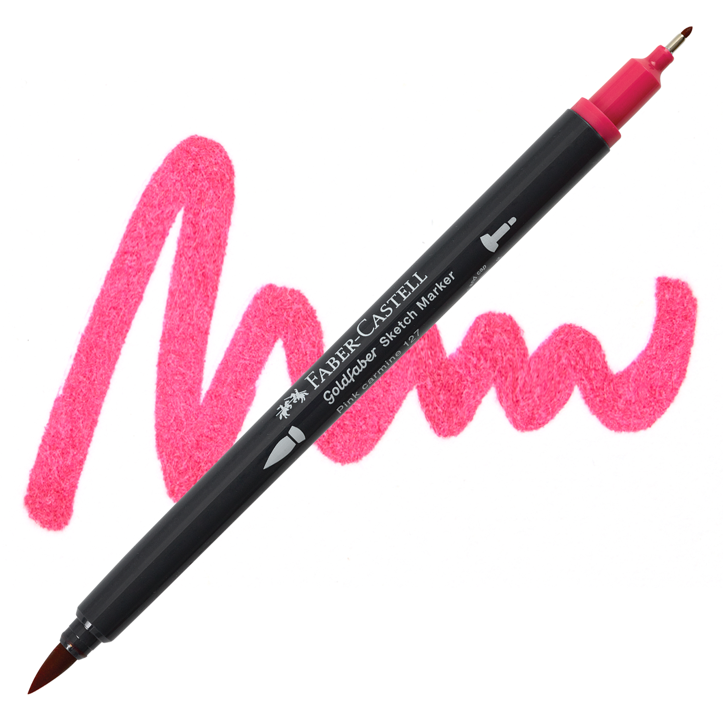 Faber-Castell goldfaber sketch dualmarker - 127 pink carmine