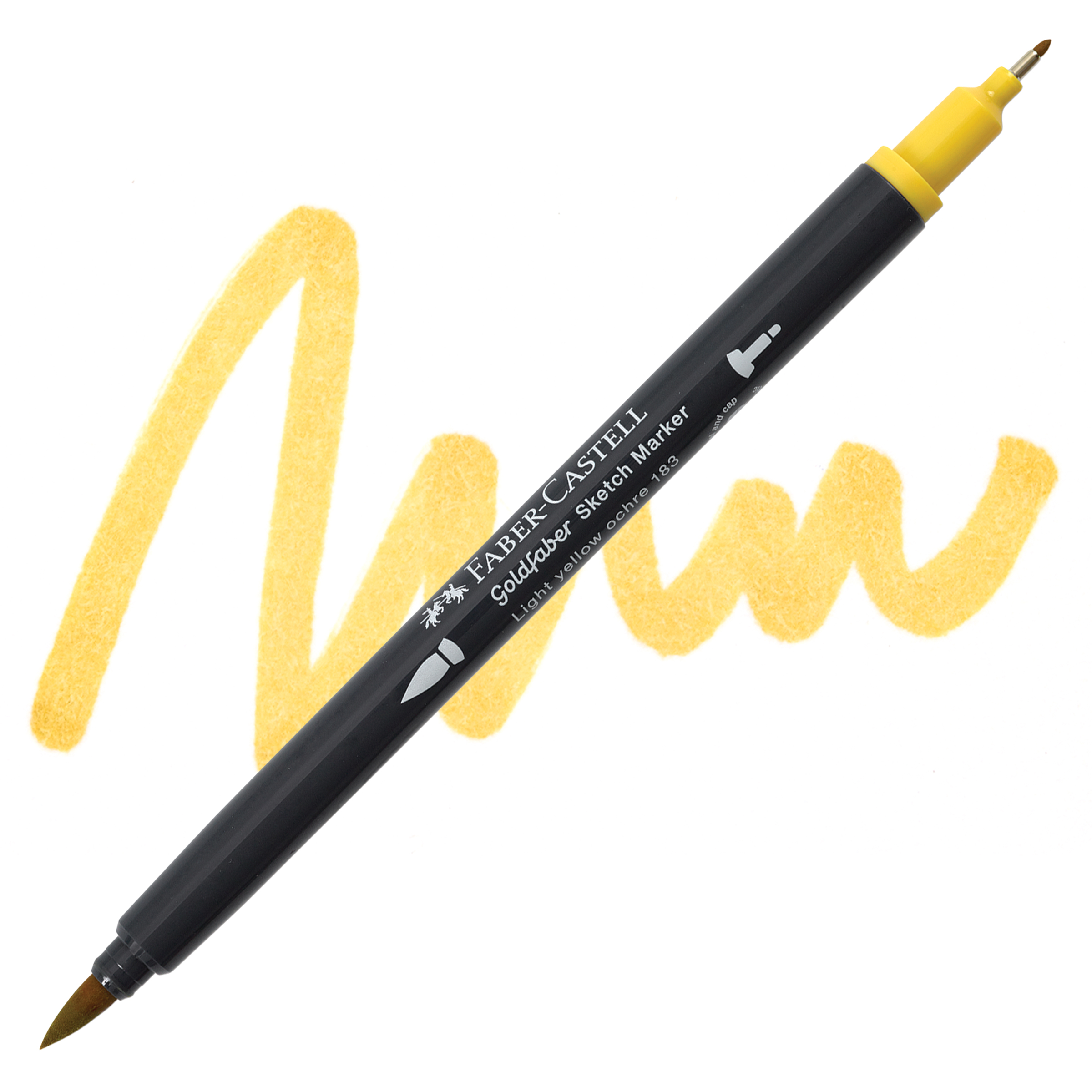 Faber-Castell goldfaber sketch dualmarker - 183 light yellow ochre