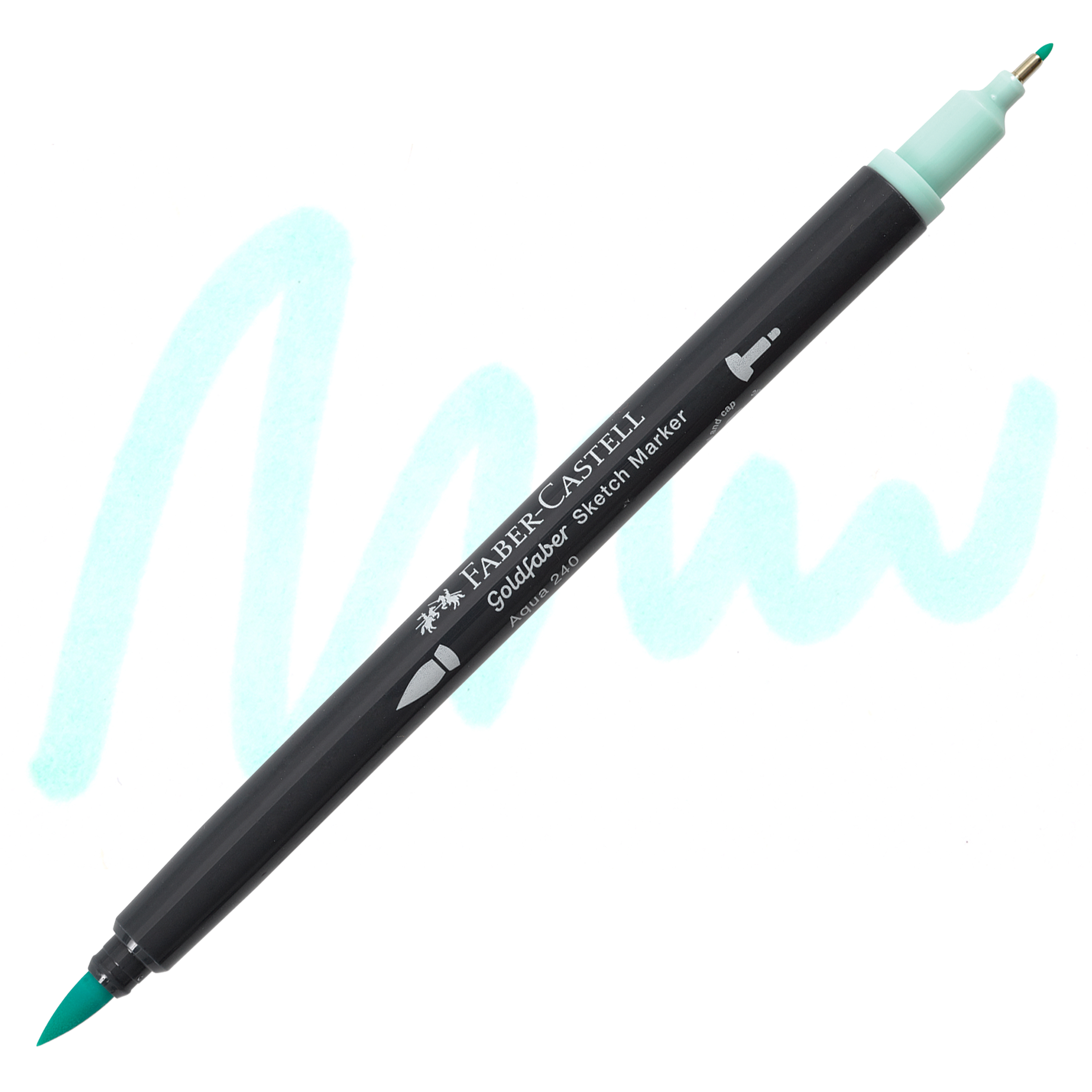 Faber-Castell goldfaber sketch dualmarker - 240 aqua