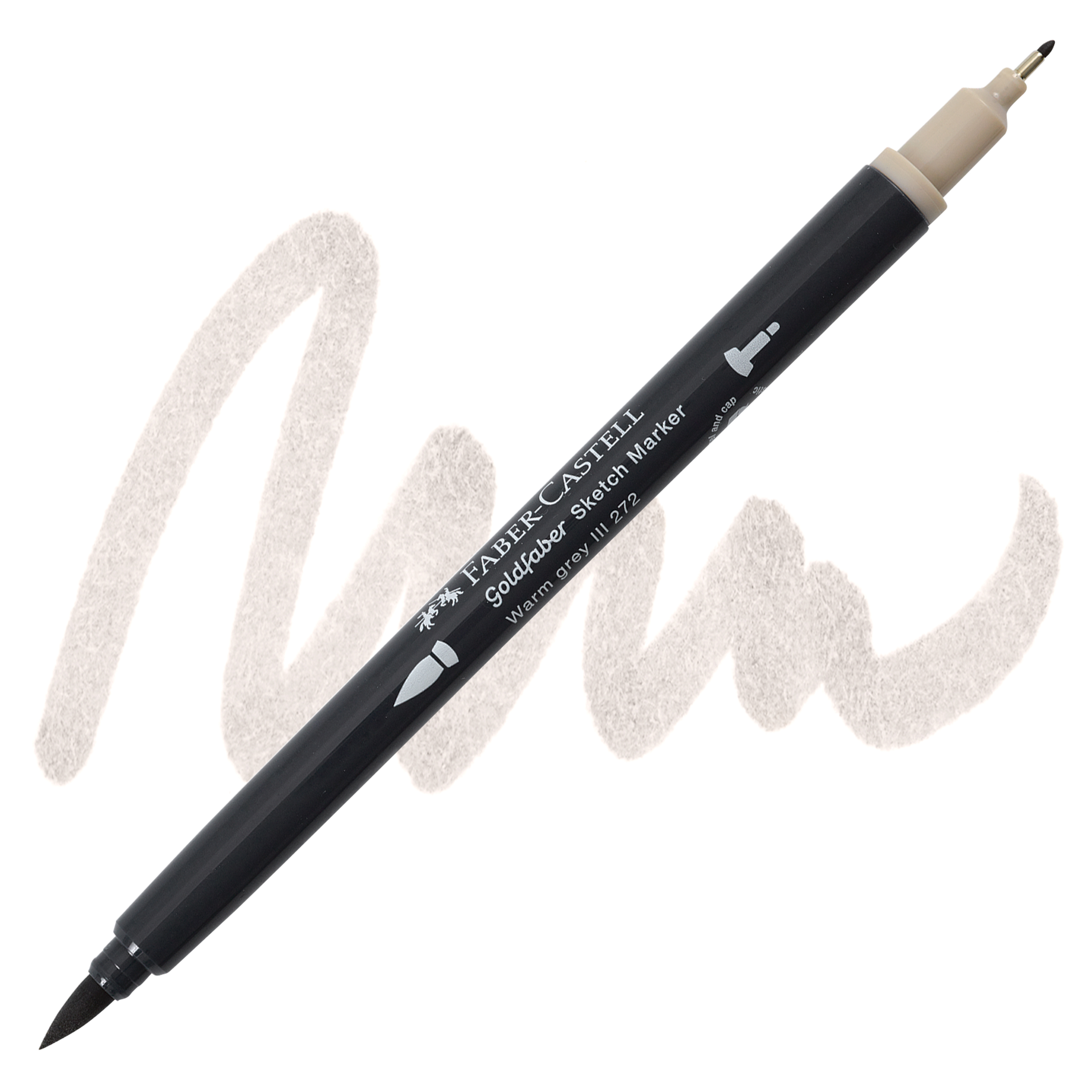 Faber-Castell goldfaber sketch dualmarker - 272 warm grey III