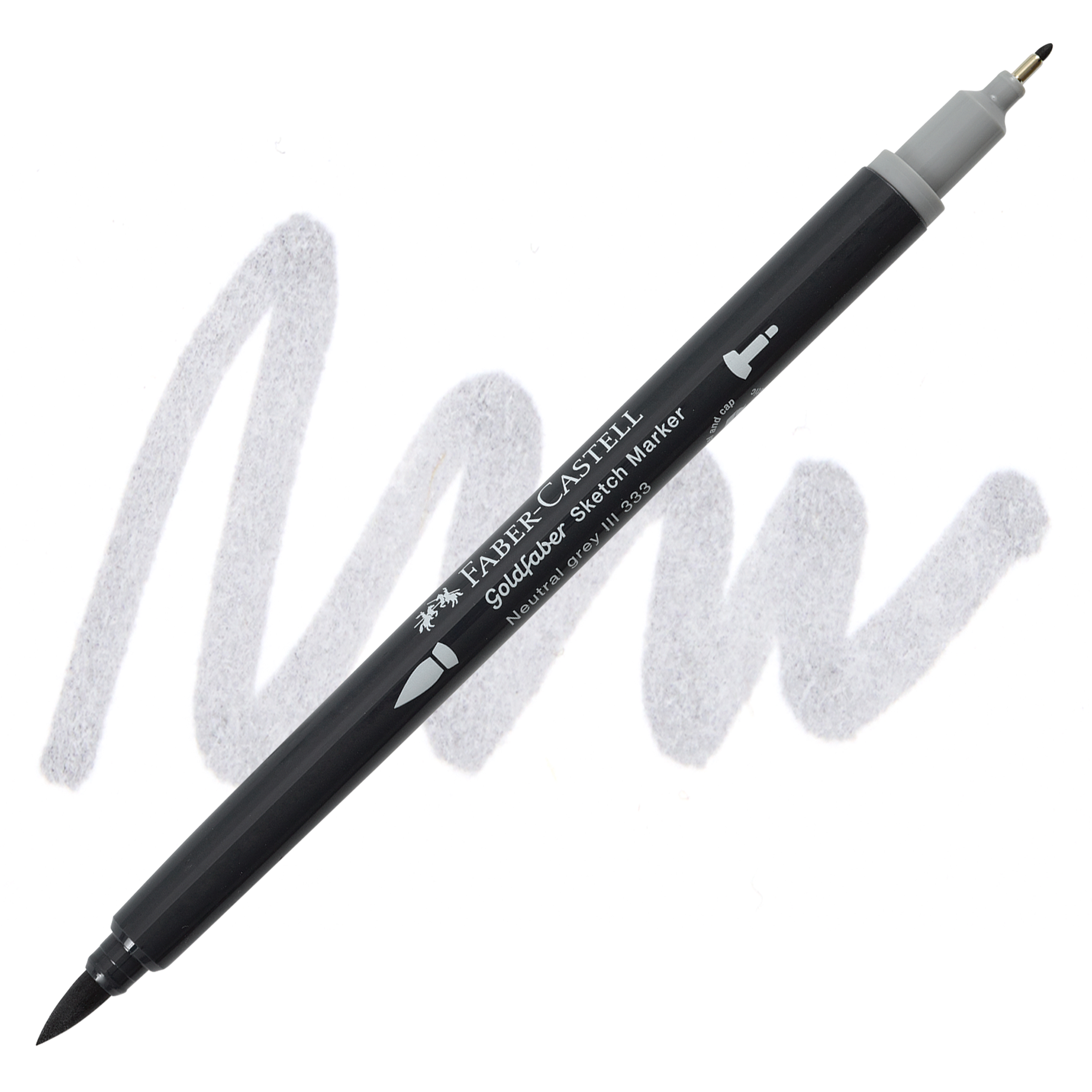 Faber-Castell goldfaber sketch dualmarker - 333 Neutral grey III
