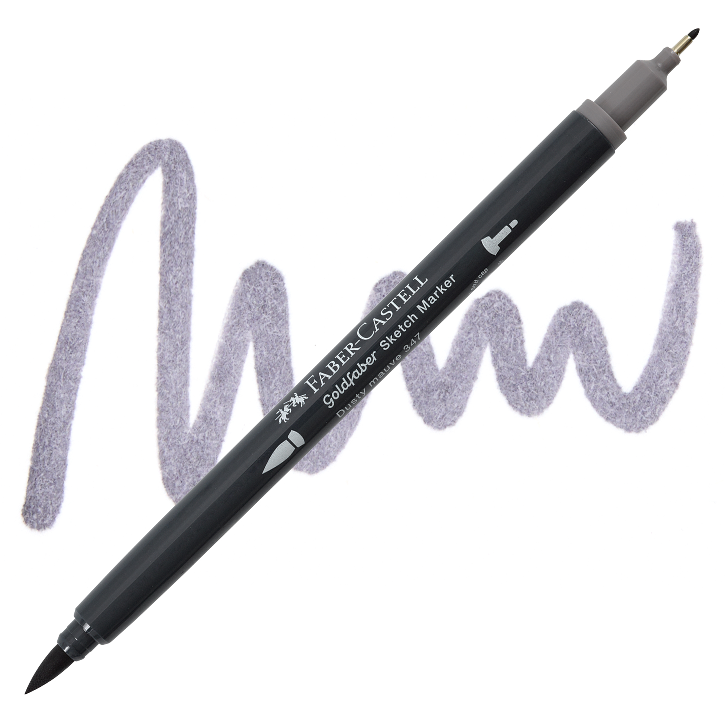 Faber-Castell goldfaber sketch dualmarker - 347 dusty mauve