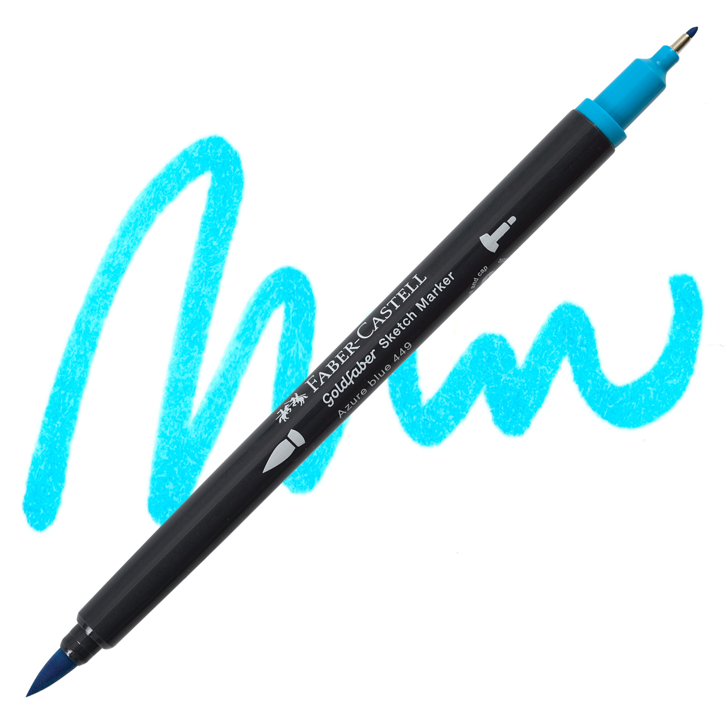 Faber-Castell goldfaber sketch dualmarker - 451 saltwater blue
