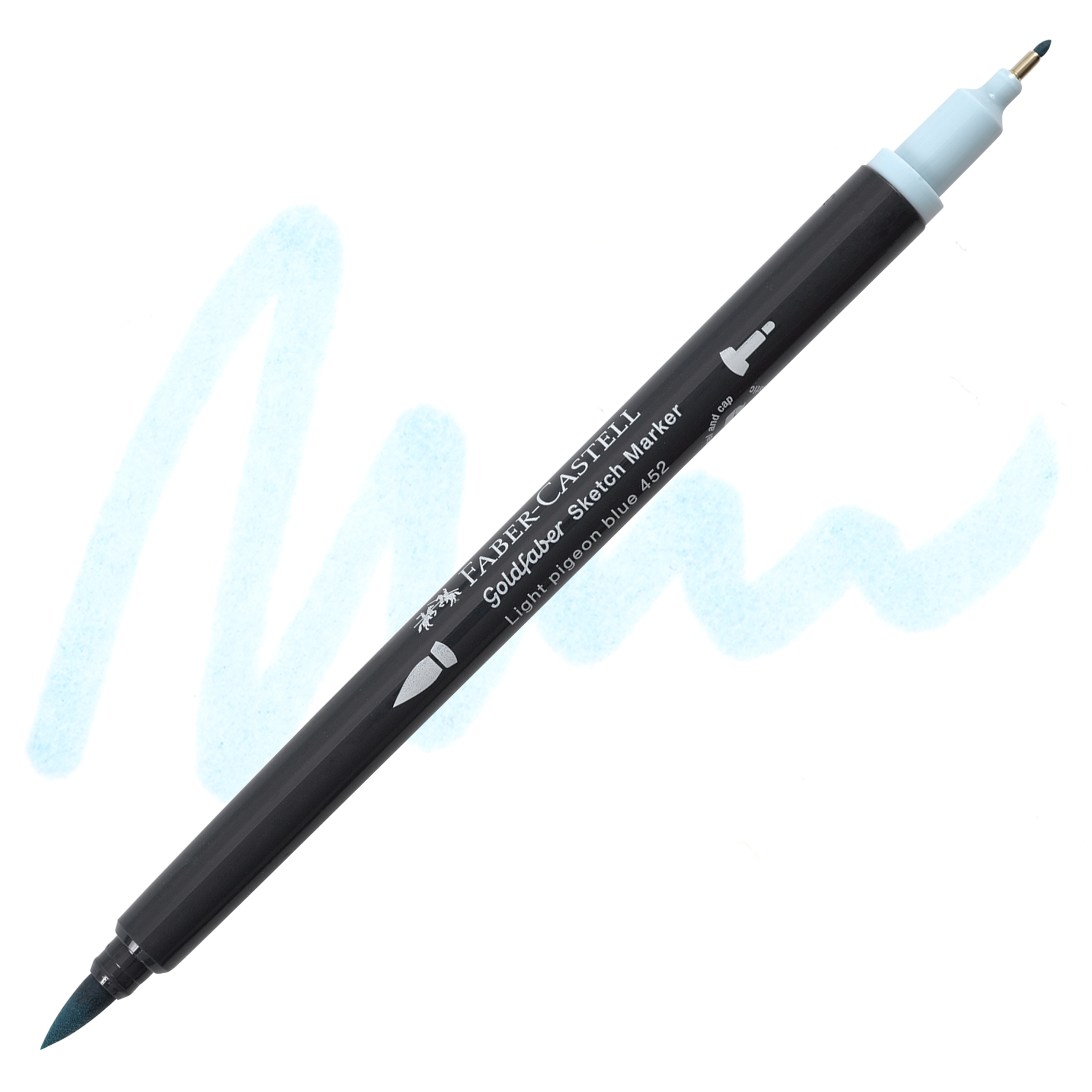 Faber-Castell goldfaber sketch dualmarker - 452 light pigeon blue