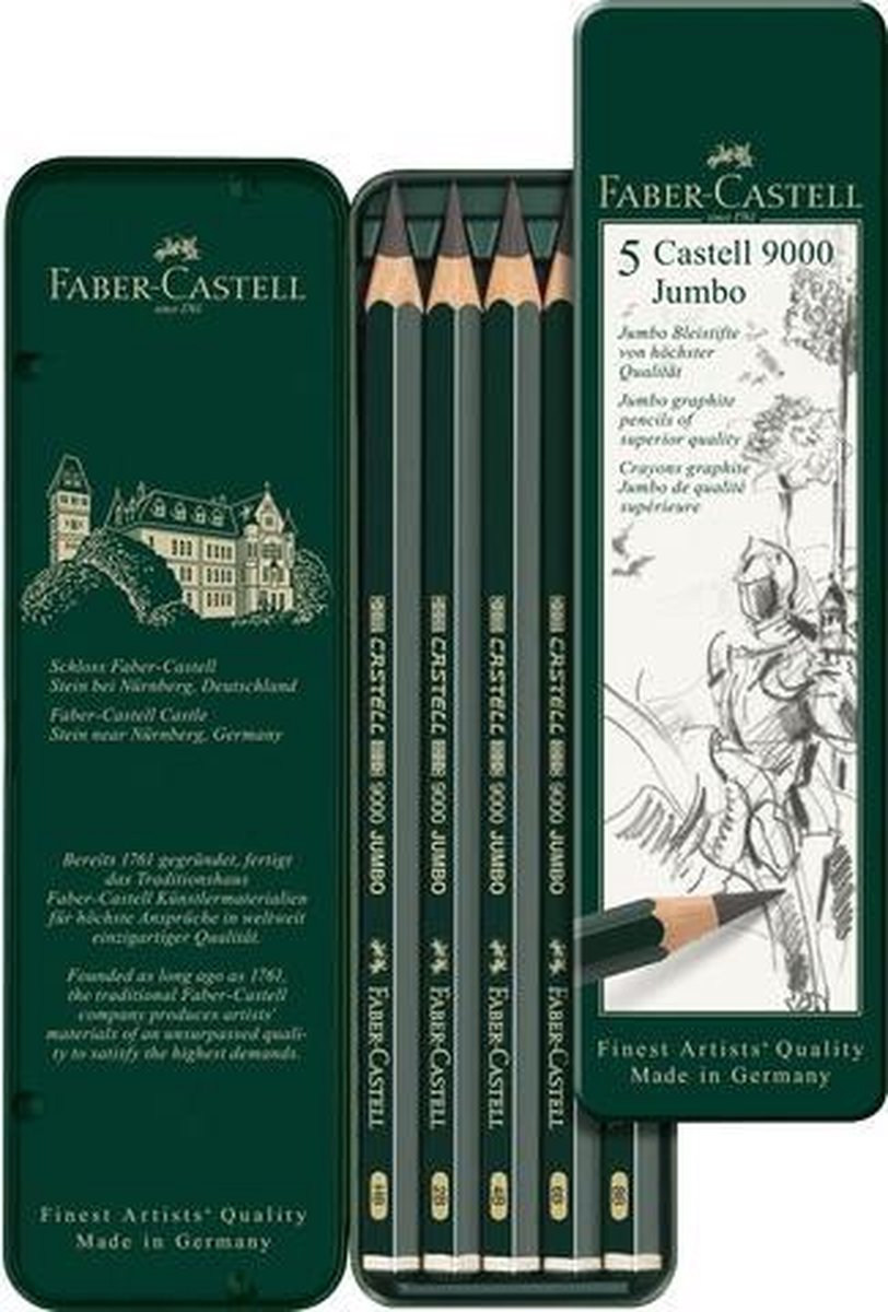 Faber-Castell Grafiet Jumbo - set 5