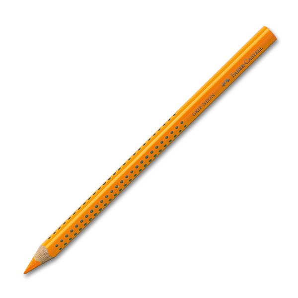 Faber-Castell grip jumbo neon oranje