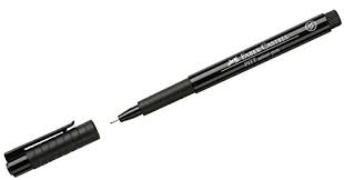 Faber-Castell pitt artist brushpen zwart XS