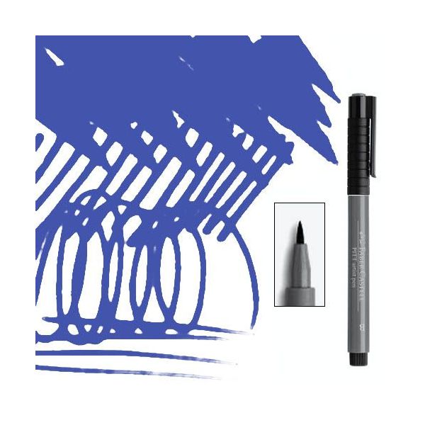 Faber-Castell Pitt artist pen brush - 143 cobalt blue