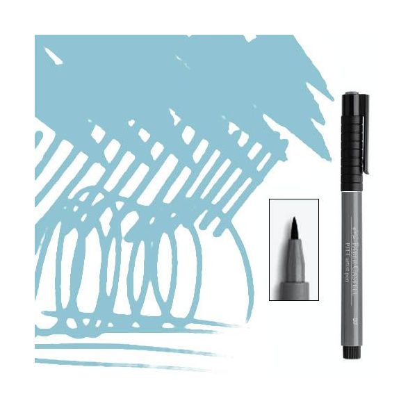 Faber-Castell Pitt artist pen brush - 154 light cobalt turquoise