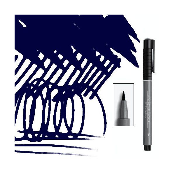 Faber-Castell Pitt artist pen brush - 157 dark indigo