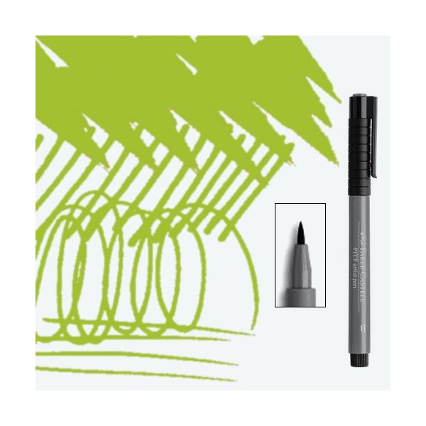 Faber-Castell Pitt artist pen brush - 170 may green
