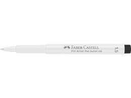 Faber-Castell Pitt artist viltstift wit