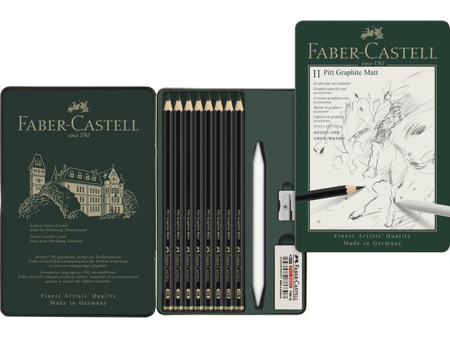 Faber-Castell pitt graphite matt - set 11