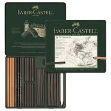 Faber-Castell Pitt houtskool set 24