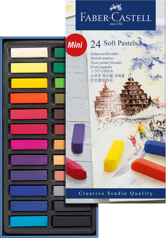 Faber-Castell softpastel set 24 mini