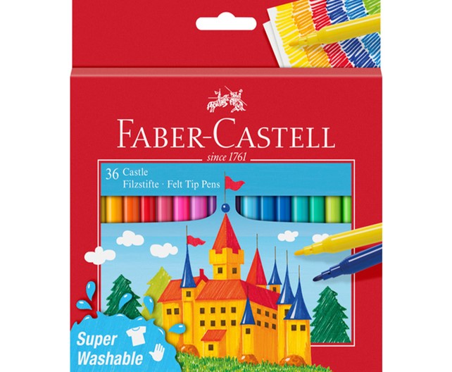 Faber-Castell viltstiften 36 stuks