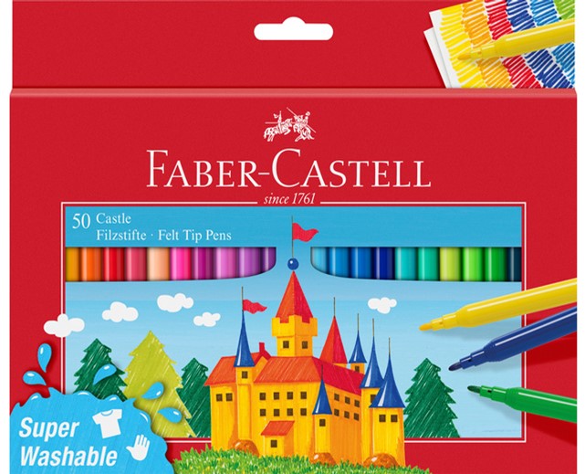 Faber-Castell viltstiften 50 stuks
