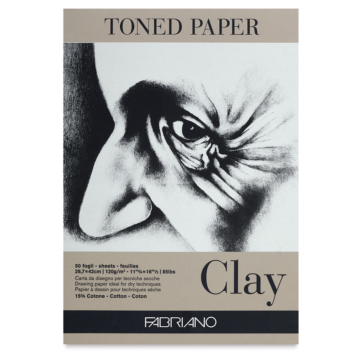 Fabriano Tinted paper - Clay 21 x 29.7
