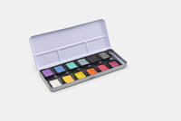 Finetec 30mm zwart metalen blik – 12 kleuren