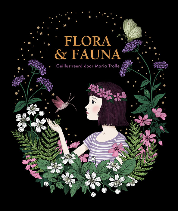 Flora en Fauna kleurboek, Maria Trolle
