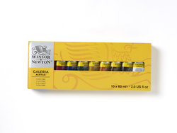 Galeria acryl – set 10 x 60ml