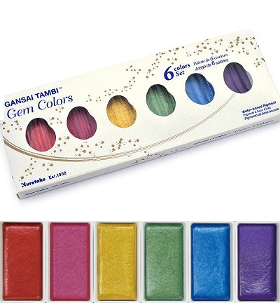Gansai Tambi gem colours 6