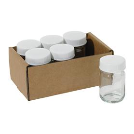 Glazen potje met deksel 50ml