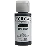 Golden fluid acrylics 30ml – S1 – 2010 bone black