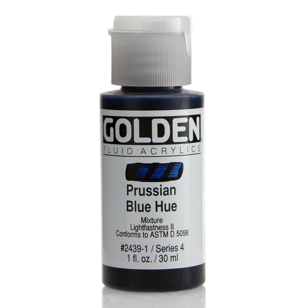 Golden fluid acrylics 30ml – S4 – 2439 prussian blue hue