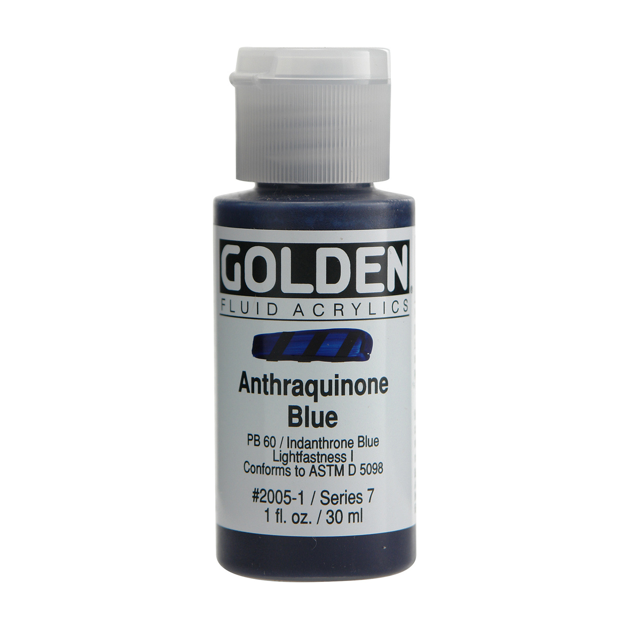 Golden fluid acrylics 30ml – S7 – 2005 anthraquinone blue